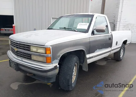 1991 Chevrolet Gmt-400 K1500 from USA, damaged, VIN 1GCDK14K6MZ165050
